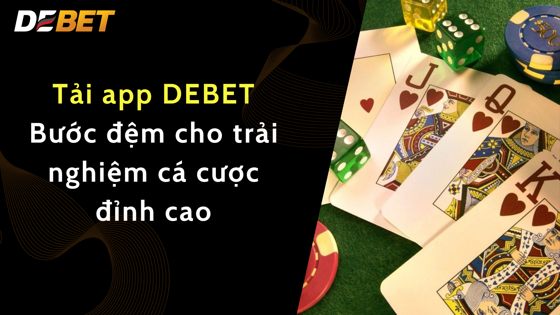 hướng dẫn tải app debet